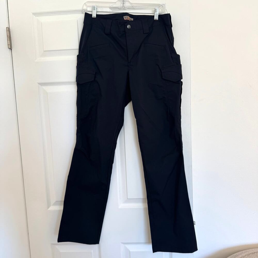 5.11 Tactical Women’s Icon Pants 10 Navy Utility Hiking Cargo Outdoor EDC